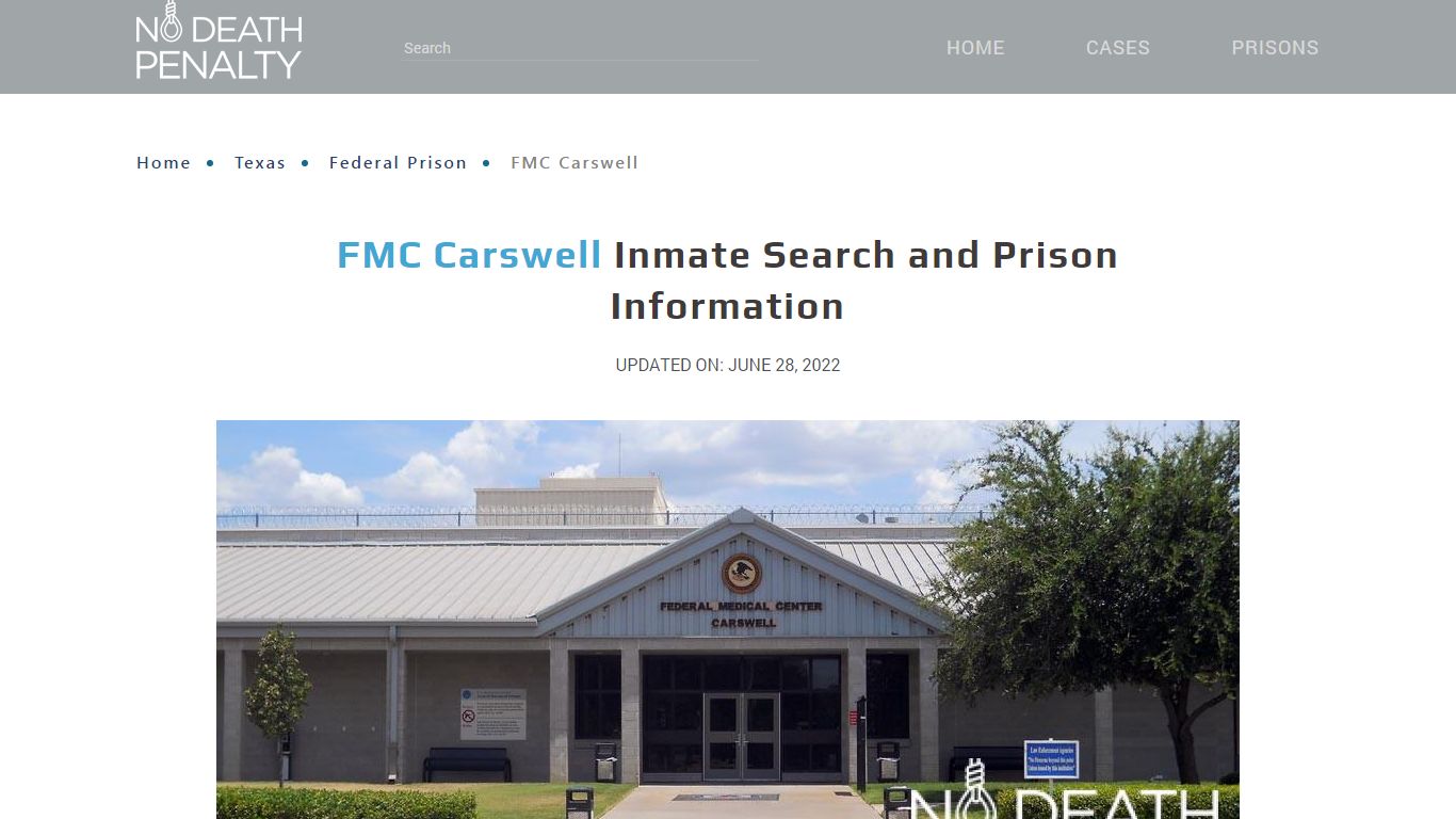 FMC Carswell Inmate Search, Visitation, Phone no ...